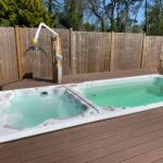 gallery extended reach hot tub hoist para rider