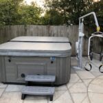 gallery hot tub disability access hoist