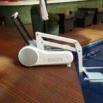 gallery i swim stylish portable pool access hoist