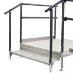 Welcome Step with Handrails